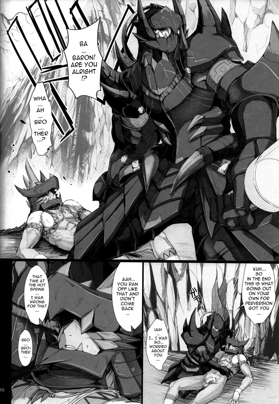 Hentai Manga Comic-Monhan no Erohon-Chapter 13-45